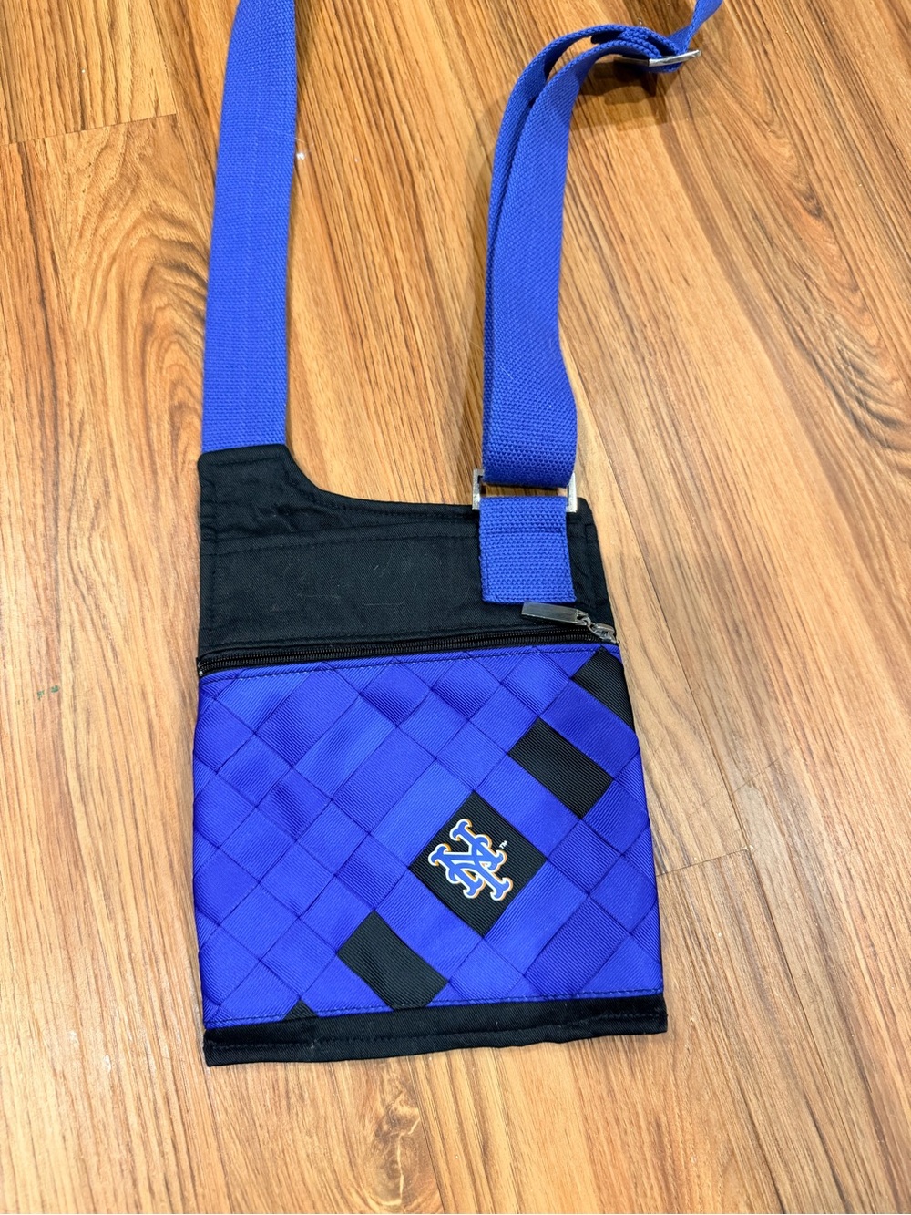 MLB Royal Blue and Black New York Mets Messenger Crossbody